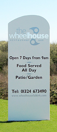 Wheelhouse signpost